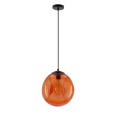 Lampa sufitowa wisząca 1X60W E27 pomarańczowy CLUB 31-51233