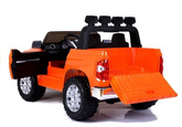 Auto na Akumulator Toyota Tundra Dla Dzieci Światła LED MP3 Pomarańczowa