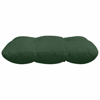 Poduszki na siedziska 4 pcs Ciemna zieleń 45 x 45 cm