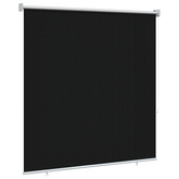 Roleta zewnętrzna 90% blokada UV Czarny 140 x 140 cm HDPE