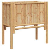 Podniesiony grządka Brązowy 70 x 35 x 70 cm Bambus