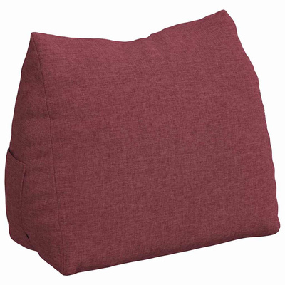 Poduszka na plecy Czerwone wino 45 x 20 x 35 cm tkanina