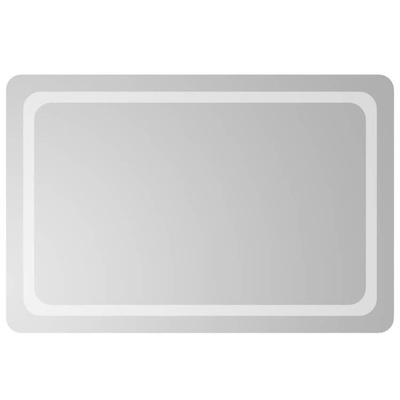 vidaXL Lustro łazienkowe z LED, 60x90 cm