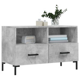 vidaXL Szafka pod TV, szarość betonu, 80x36x50 cm wariant 5
