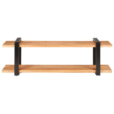 vidaXL Szafka pod TV, 130 x 40 x 40 cm, lite drewno akacjowe