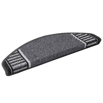 Samoprzylepne maty na schody 15 pcs Antracyt 65 x 21 x 4 cm