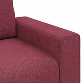 Fotel Czerwone wino 100 cm tkanina