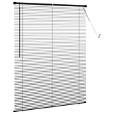 Żaluzja wenecka Czarny 150 x 120 cm 25 mm PVC