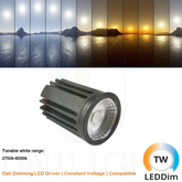 Downlight SPOT LED DALI DT8 CCT Tunable IP44