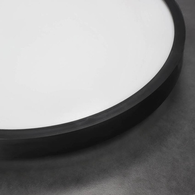 Plafon PERETI 24W czarny pierścień 35cm, 4000K barwa neutralna, 2400lm, IP44, 220-240V EDO777614 EDO Solutions