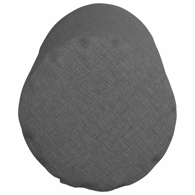 Poduszki Wałkowe 2 pcs Ciemnoszary ? 15 x 40 cm tkanina