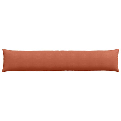 Poduszki na sofę 2 pcs Czerwono-pomarańczowy 200 x 40 cm