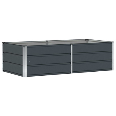 Donica Antracyt 160 x 80 x 45 cm Stal