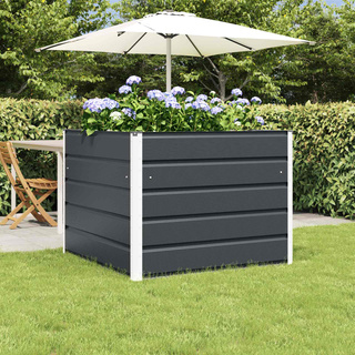 Donica Antracyt 100 x 100 x 75 cm Stal