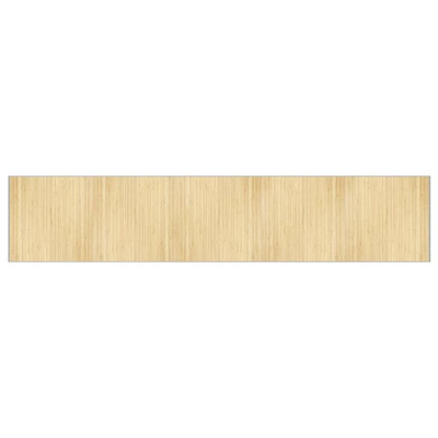 vidaXL Dywan prostokątny, jasny naturalny, 100x500 cm, bambusowy