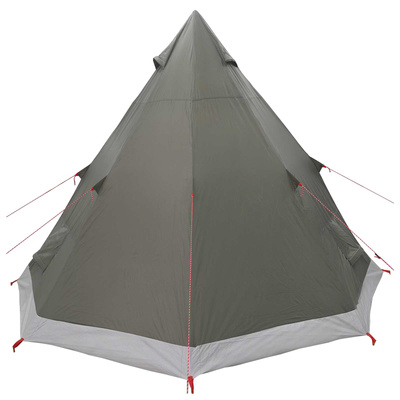 Tipi Tent Water-Resistant 3-osobowy Zielony wojskowy