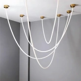 Lampa wisząca Abigali Skyline 20W 3000K nowoczesna 1m