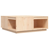 Stolik kawowy, 100x101x40,5 cm, lite drewno sosnowe
