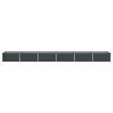 Donica Antracyt 580 x 100 x 45 cm Stal Galwanizowana