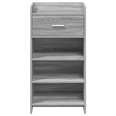 Szafka na buty Szary Sonoma 48 x 36 x 92 cm Drewno inżynieryjne