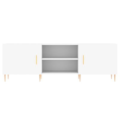 Szafka pod TV, biała, 150x30x50 cm, materiał drewnopochodny vidaXL