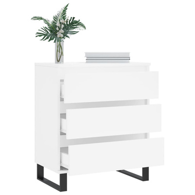 vidaXL Komoda, biała, 60x35x70 cm, materiał drewnopochodny model standard