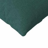 Poduszki na sofę 2 pcs Ciemna zieleń 200 x 40 cm tkanina