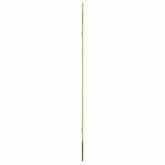 vidaXL Lustro ścienne, złote, 100x45 cm, owalne