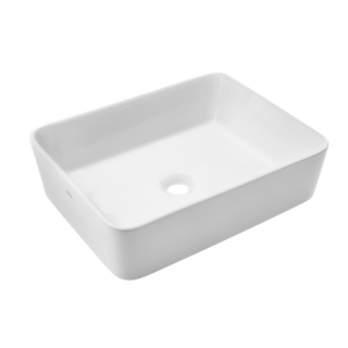 Umywalka nablatowa Paros biała  Invena