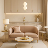 Lampa wisząca Abigali Pontti2 6W złoty/mleczne kule