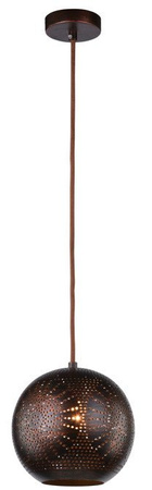 Lampa sufitowa wisząca 1X60W E27 brąz 31-43283