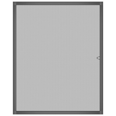 Siatka przeciw insektom do okien Antracyt 120 x 140 cm