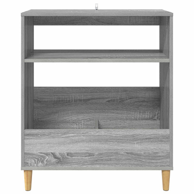 Stojak na odtwarzacz płyt Szary Sonoma 71 x 39,5 x 83 cm