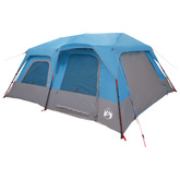 Namiot Instant 10-osobowy niebieski Polyester 185T z powłoką PU