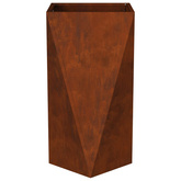 Donica 2 pcs Rdzawy 40 x 40 x 75 cm