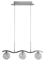 Lampa sufitowa Candellux Starlet 33-85743 G9 chrom kryształ