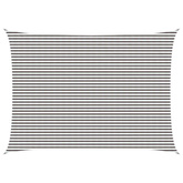 Żagiel przeciwsłoneczny Jasnoszary i biały. 5 x 6 m HDPE