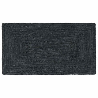Dywany pokojowe Prostokątny ciemnoszary 60 x 110 cm Juta