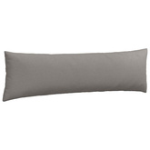 Poduszki na sofę 2 pcs Ciemnoszary 145 x 40 cm tkanina