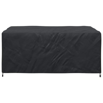 Pokrowiec na meble Gładki Czarny 143 x 225 x 90 cm 420D
