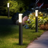 Słupek ogrodowy Abigali Gondor 10W 3000K czarny