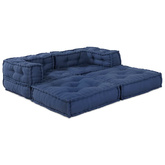 Modularna jednostka sofy 2 pcs Indygo 140 x 70 x 56 cm tkanina
