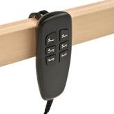 Elektryczny stelaż do łóżka z 42 listwami, 7 stref, 80 x 200 cm