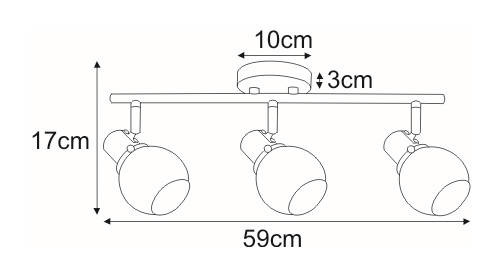 Lampa sufitowa K-8113 z serii DEFIS KAJA