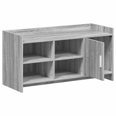 Szafka na buty z drzwiami Szary Sonoma 100 x 39,5 x 51 cm