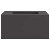Kominek Czarny 60 x 60 x 30 cm Stal