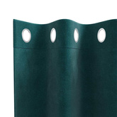 Zasłony zaciemniające 2 pcs Ciemna zieleń 140 x 225 cm Aksamit
