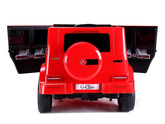 Samochód na akumulator Mercedes G500 czerwony