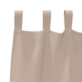 Firany blackout z kółkami 2 pcs Ciemnoszary 175 x 140 cm