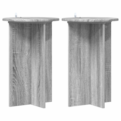 Stojak na rośliny 2 pcs Szary Sonoma ?40 x 60 cm